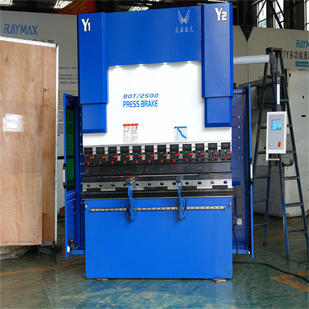 Piegatrice per lamiera d'acciaio da 63 tonnellate WC67Y/K NC Pressa piegatrice idraulica per la lavorazione dei metalli