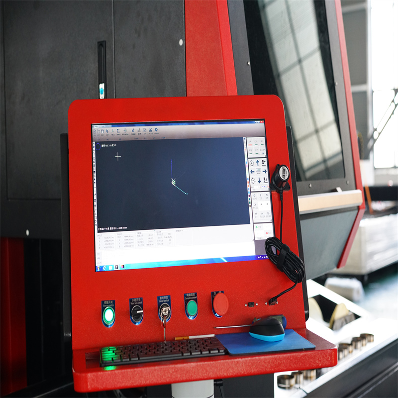 tagliatrici del laser della fibra di CNC di 1kw 2kw 3kw 6kw per la lamiera sottile dell'acciaio inossidabile
