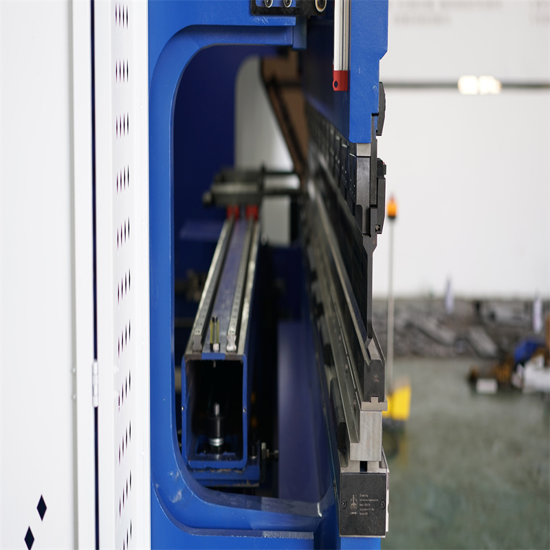 Piegatrice manuale CNC per lamiera Piegatrice per metalli con freno a pressa idraulica da 80 tonnellate