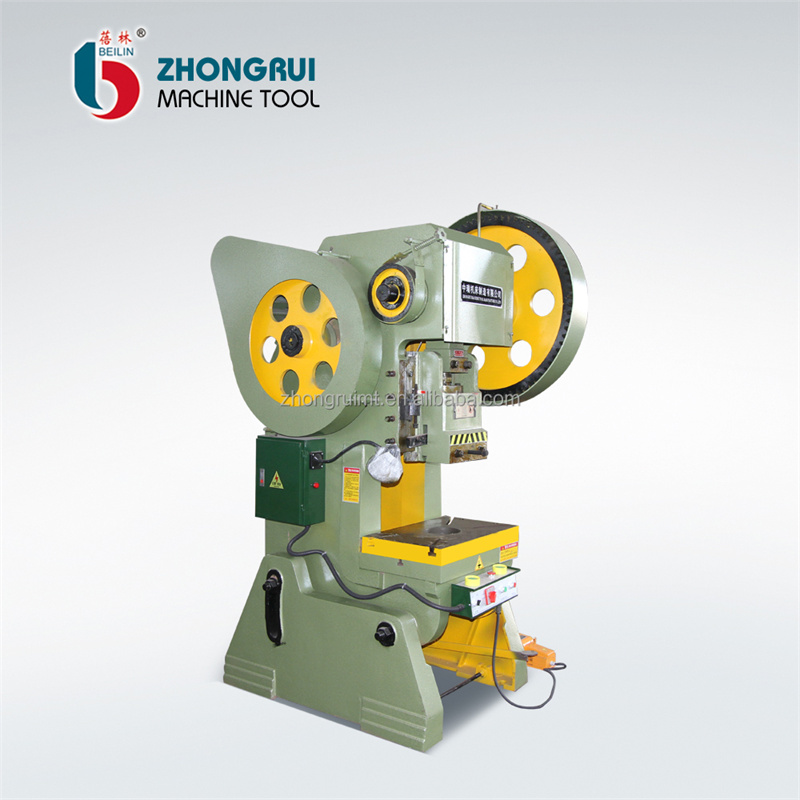 Punzonatrice meccanica della pressa di potere della serie J23 da 250 a 10 tonnellate per la punzonatura di fori metallici