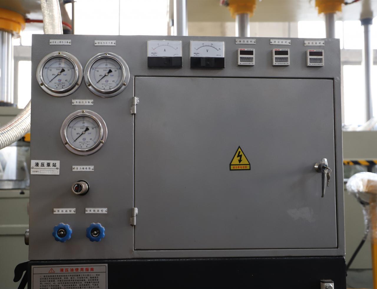 Pressa idraulica per stampaggio idroformatrice a piastra calda da 100 tonnellate