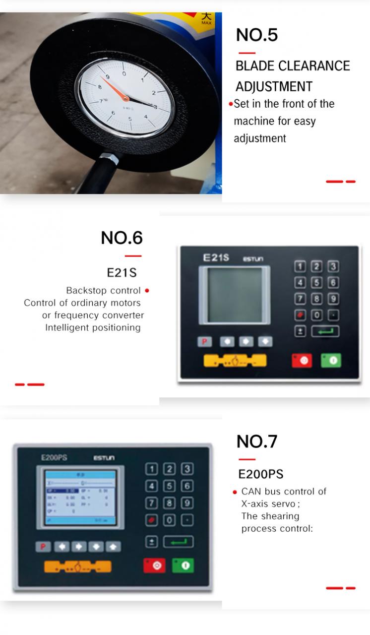 Cesoia a ghigliottina Cesoia idraulica per metalli Qc11Y/K